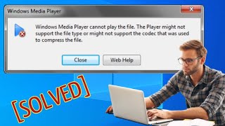 How to fix windows media player cannot play the file  how to fix all issue windows media player [upl. by Colline]