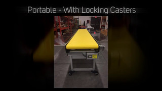 Collapsible Conveyor  Stainess Portable Work Station [upl. by Alliuqaj]