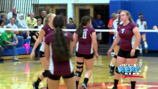 Edison Girls Volleyball Takes Down Odessa Montour in Straight Sets [upl. by Ahsirahc]