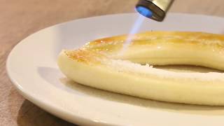 Dremel na cozinha  Banana flambada com Maçarico Versaflame [upl. by Hakkeber632]