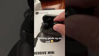 WAVE IMMERSIVE MINI TRUE WIRELESS EARBUDS Super ganda nito gamitin [upl. by Llireva970]