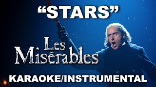 quotStarsquot  Les Misérables KaraokeInstrumental w Lyrics [upl. by Morvin408]