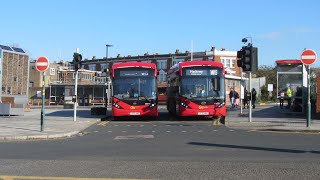 GoAhead Introduced Electric Buses On London Route W15 On 5th March 2022 [upl. by Madra701]