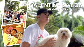 CELEBRATING VALENTINES W THE FAM  Leon Barretto [upl. by Trainor]