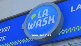 LA WASH Franquicia de Lavanderías Autoservicio [upl. by Eilyak]