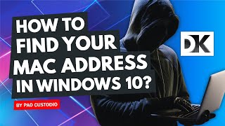 HOW TO FIND YOUR MAC ADDRESS IN WINDOWS 10  STEP BY STEP TUTORIAL  TAGALOG [upl. by Irv]