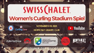 Breanna Rozon vs Ariane Oberson  Draw 1  Swiss Chalet Womens Curling Stadium Spiel 4 [upl. by Aloisia]