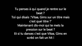 Vitaa feat Maître Gims Game Over Paroles [upl. by Lluj]