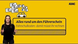 Was kostet der Führerschein  eine Übersicht  ADAC [upl. by Tybie]