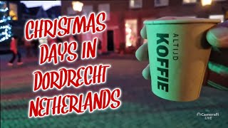 Christmas Market Tour in the Netherlands  Dordrecht [upl. by Nova]