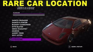 Saints Row The Third Remastered SECRET RARE Car Attrazione Location amp Customization [upl. by Enyahc]