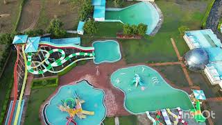 Sariska Fun City ResortWaterpark drone shots [upl. by Latsyrd]