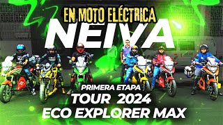 CONOCIENDO COLOMBIA EN MOTO ELÉCTRICA  PARTE 1 🌎 ECO EXPLORER MAX [upl. by Martijn]