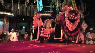 Balinese Boar Barong Dance Performance [upl. by Eelrehpotsirhc403]