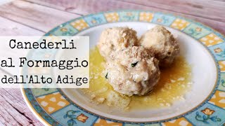 Canederli al Formaggio la ricetta originale dellAlto Adige [upl. by Lenrad]