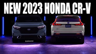 2023 Honda CRV SUV  quotOfficialquot Teaser Image [upl. by Wahs]