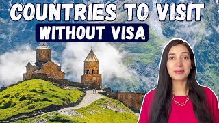 5 Best Countries to Visit  Free Visa Affordable Flights etc  Indians Abroad [upl. by Alaine]