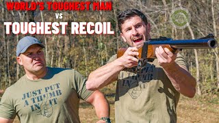 World’s Toughest Man vs World’s Toughest Recoil  ft Houston Jones [upl. by Shimkus]