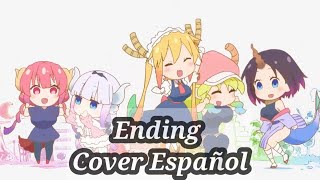 Kobayashisan chi no maid dragon Season 2 Ed Cover Español Maid with Dragons [upl. by Hymie]