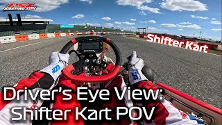 SHIFTER KART RACING DRIVER POV  Orlando Kart Center [upl. by Zippora]