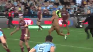 State of Origin 2013 Game 3 The STREAKER [upl. by Anot]