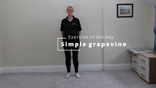 Home Exercise Simple Grapevine [upl. by Pegg]