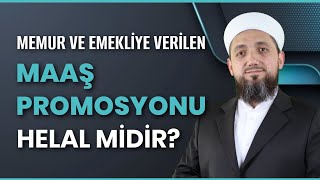 Maaş Promosyonunu Kullanmak Caiz midir  Promosyon Helal mıdır [upl. by Aneeled]