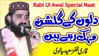 Dilon Ke Gulshan Mahek Rahe Hain  New Beautiful Naat  Qari Zafar Saieed Sialvi [upl. by Culliton]