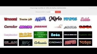 🍅🍅Cómo crear textos Personalizados PNG Online 2021🍅🍅 [upl. by Adnovad]