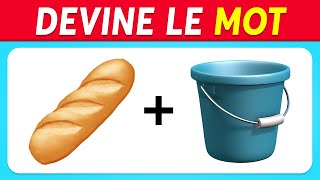 Devine 50 MOTS en ÉMOJIS  Quiz Émoji 2024 [upl. by Yalhsa160]