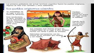 Pueblos originarios Nómades y Sedentarios [upl. by Benedetto]