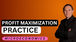 Profit Maximization Practice  Microeconomics [upl. by Nevuer184]