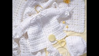 Crochet Along Baby Layette Video 6 [upl. by Noland220]