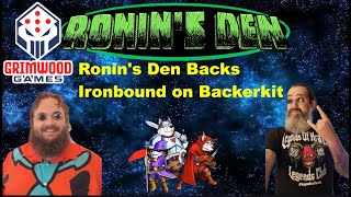 Ironbound the best new urban fantasy to goes backerkit [upl. by Pooley]