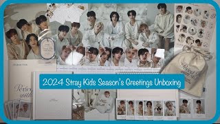 Stray Kids 2024 Season’s Greetings Unboxing straykids kpopunboxing skz [upl. by Ahsead]