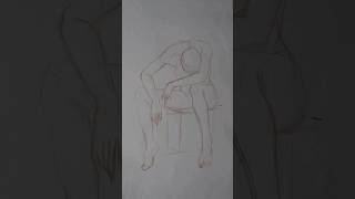 human figure study and drawing ✏️ how to draw figure drawing step by step ✏️ easy figure drawing ✏️ [upl. by Gnen359]