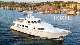 DOZER  30M98 Queenship Yachts  Yacht for Sale [upl. by Hadihahs]