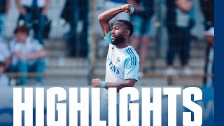 DREIERPACK von Moussa SYLLA  HIGHLIGHTS  Nevernot Cup  FC Schalke 04  SV Meppen  Kickers Emden [upl. by Reider]