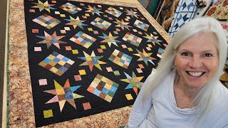 Make a quotRising Starquot Quilt With Me [upl. by Nybor362]