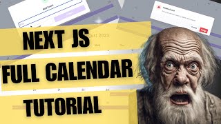 How To Make Event Calendar using HTML and CSS  Create Calendar With HTML CSS JS [upl. by Oinotnaesoj]