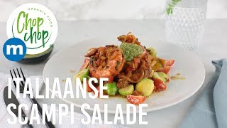 Italiaanse scampi salade Recept  metroChopChop [upl. by Assennev681]