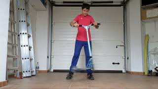 TUTORIAL  Como hacer Tailwhip Flat en scooter [upl. by Anaujahs]