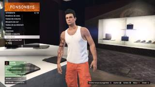 Grand Theft Auto V TENUE DE PRISONNIER  GTA 5 ONLINE [upl. by Felicio729]