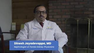 Dinesh Jayadevappa MD  Florida Kidney Physicians Nephrologist [upl. by Anilorac]