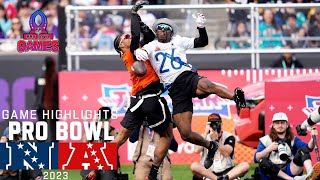 NFC vs AFC Flag Football  2024 Pro Bowl FINALE Game Highlights [upl. by Benoite]