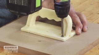 Woodworking Tips  Simple Router Table Push Block [upl. by Mattland517]