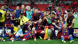 FC Barcelona  All Champions League Finals 19922015 HD [upl. by Hembree]