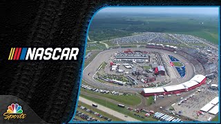 NASCAR heads to Iowa Speedway for inaugural Cup Series race  Motorsports on NBC [upl. by Hendrika]