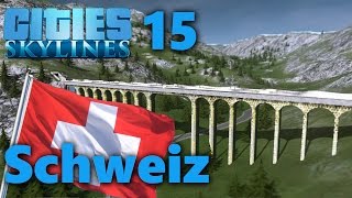 S04015  BahnPassstrecke Cresta  Lets Play Cities Skylines Snowfall  HD German [upl. by Lash]