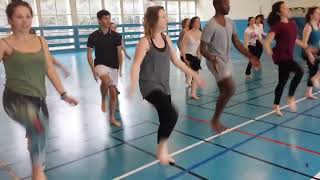 Atelier  Stage Danses africaines avec Ibrahima KONE pour universitaires [upl. by Questa]